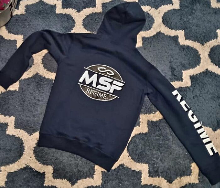 MSFregime hoodie man